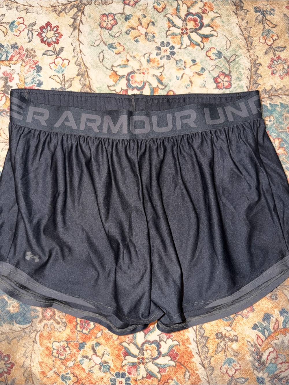 Under Armour Women's Black Performance Running Shorts
